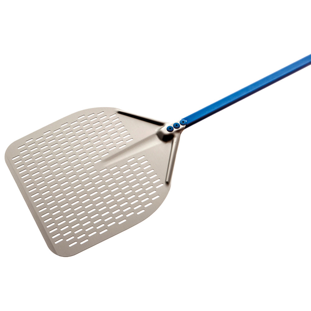 Rektangulær pizzaskovl, perforeret 450x450 mm