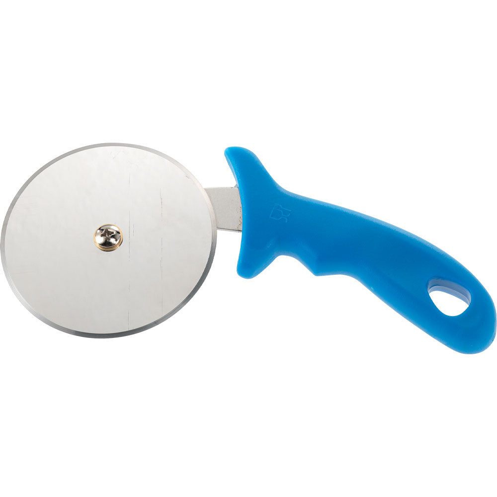 Pizzaskærer "rustfrit stål", plastbelagt håndtag