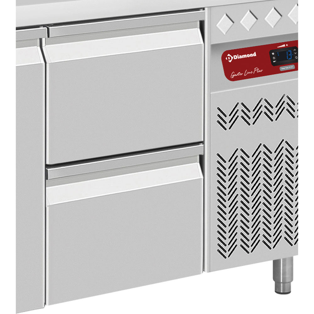 Sæt med 2 skuffer (1/2+1/2 h200mm), til DT..