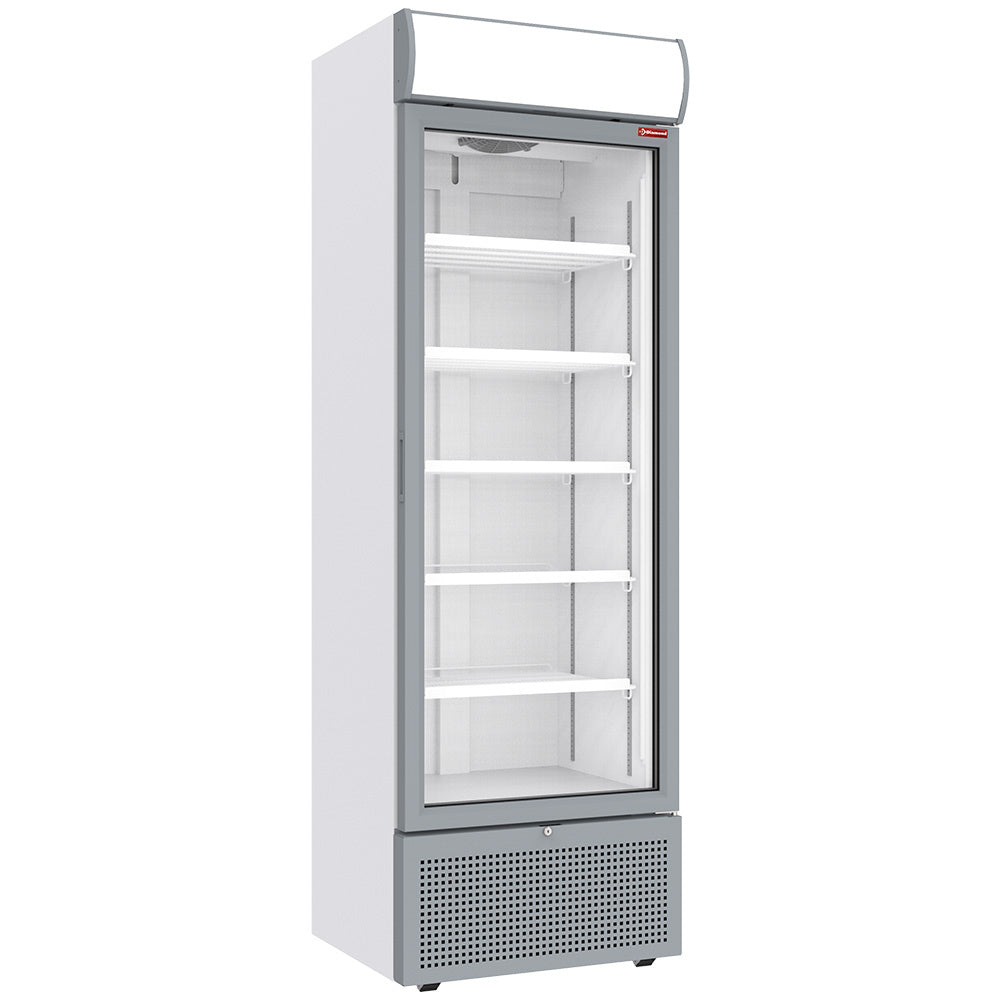 Displaykøleskab 494 liter HVID med lysboks