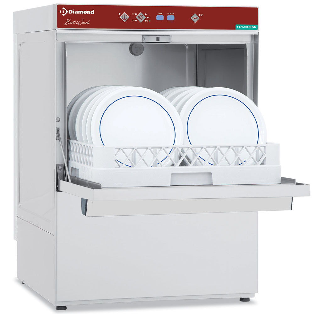 Underbordsopvaskemaskine 50 x 50 - alle pumper - 400 volt - TOPKVALITET