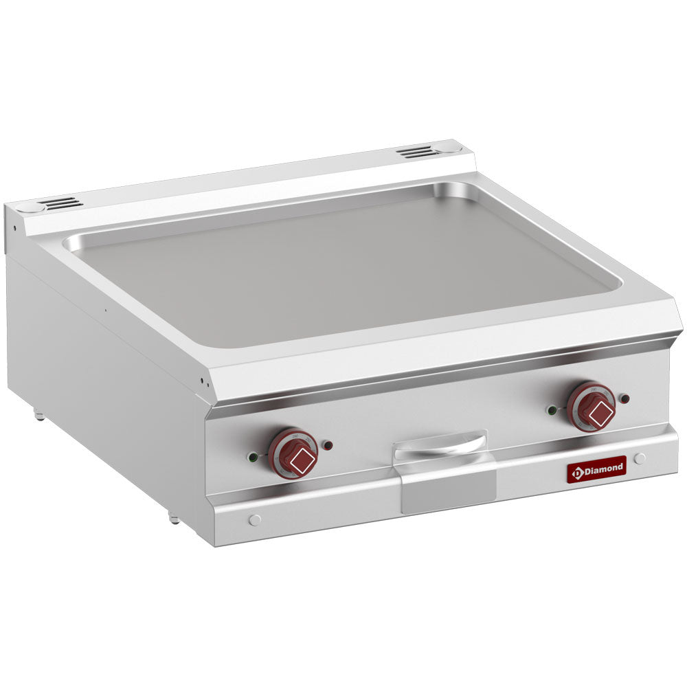 Elektrisk stegeplade glat, modul 1/1 -Top-