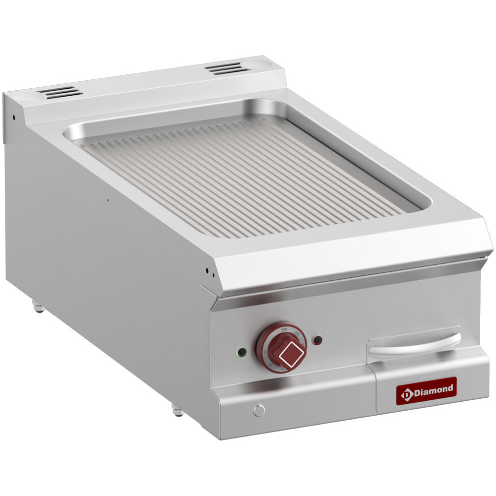 Elektrisk stegeplade ribbet, modul 1/2 -Top-