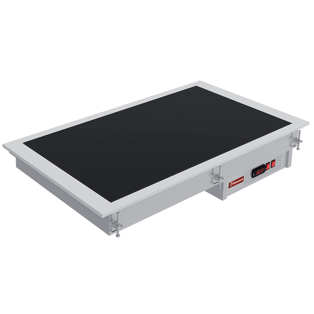 Vitrokeramisk element sort 5x GN 1/1