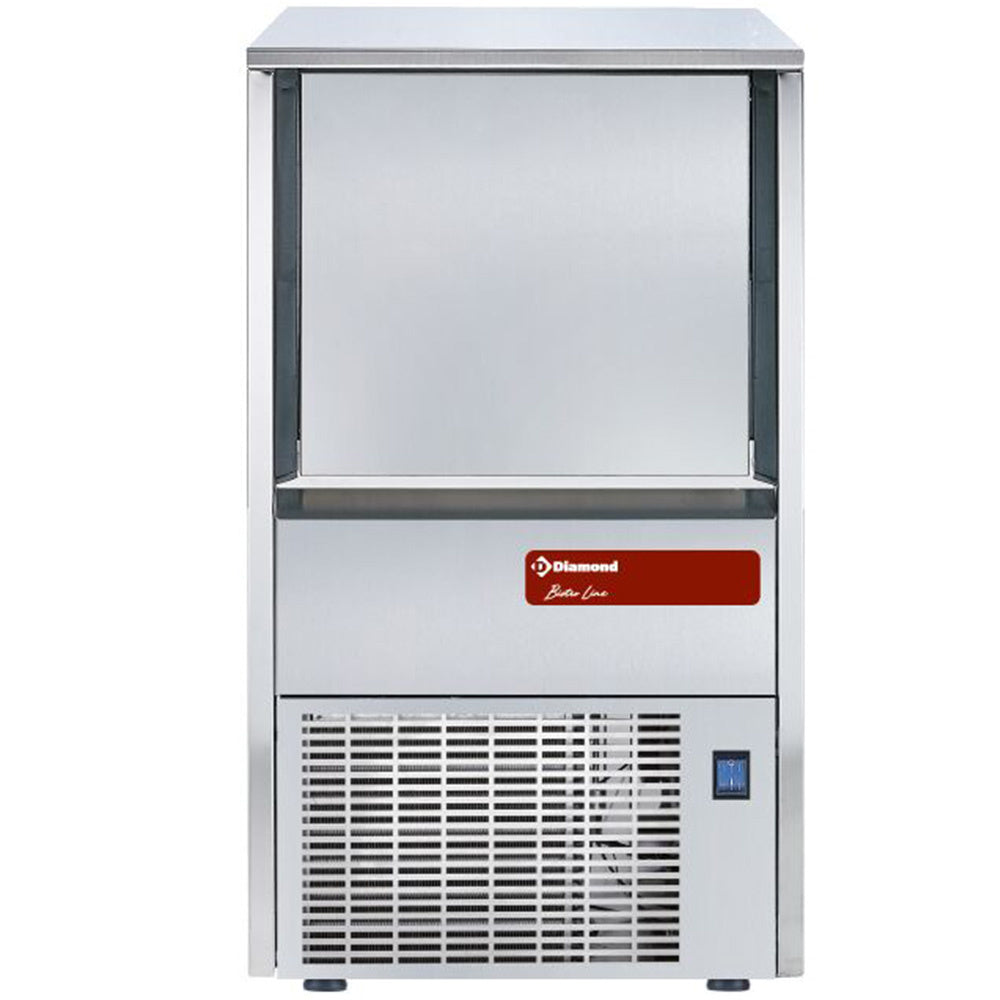 Isterningmaskine, 38 kg med reserve 12 kg