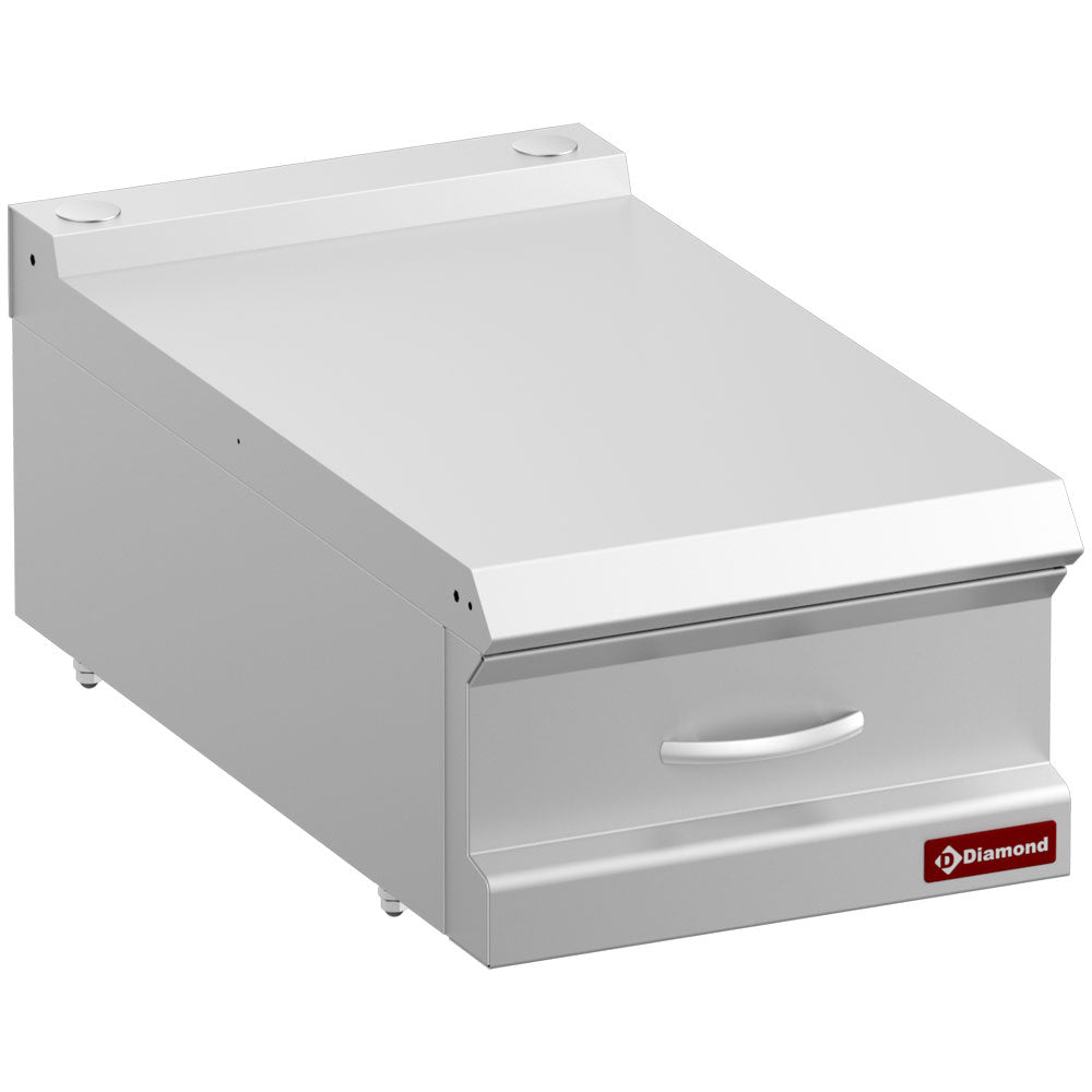 Neutralt element, modul 1/2, med skuffer -Top-