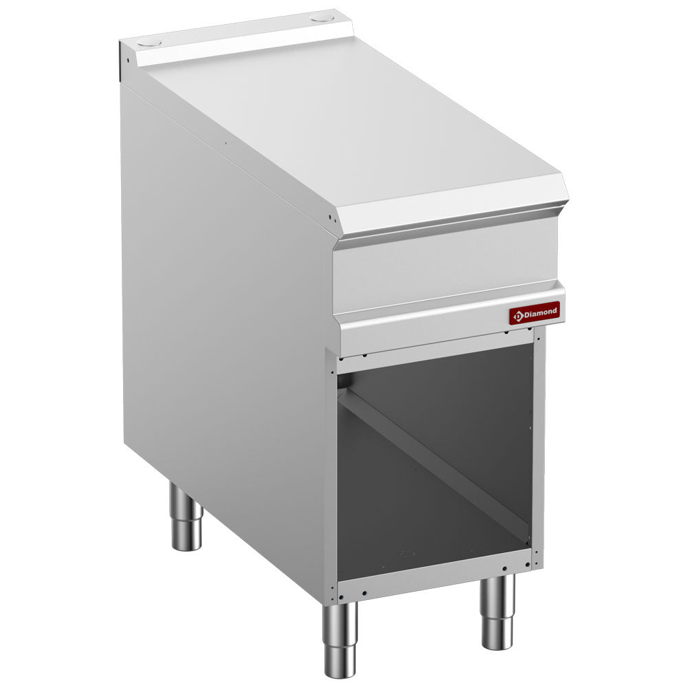 Neutralt elementmodul 1/2, åbent skab