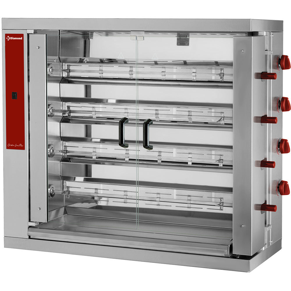 Rotisserie, 4 spyd (24 kyllinger)