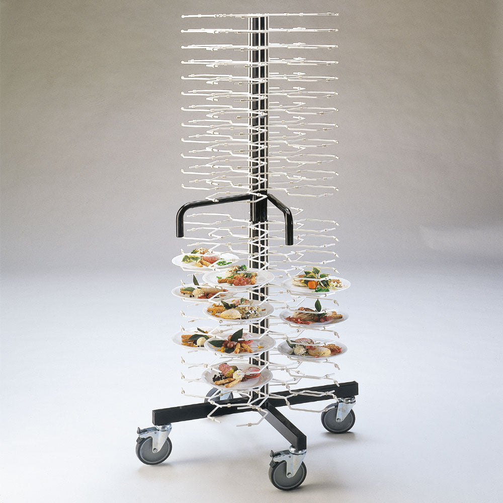 Vogn til 96 tallerkener Ø 180-240 mm, afstand 65 mm