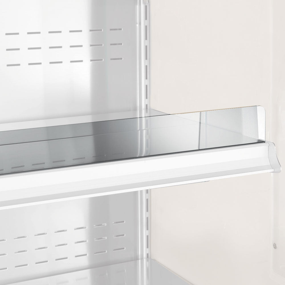 Produktstop i plexiglas, hylde DALLAS 1800 mm