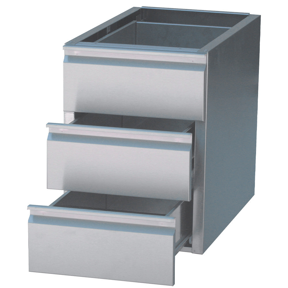 Blok 3 skuffer GN 1/1 (borddybde 700 mm)