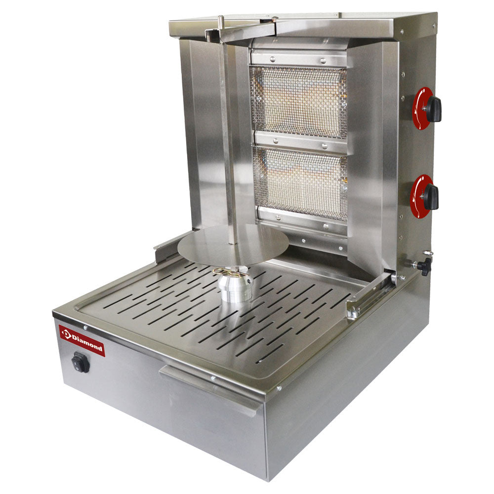 Kebabgrill, gas 20 kg