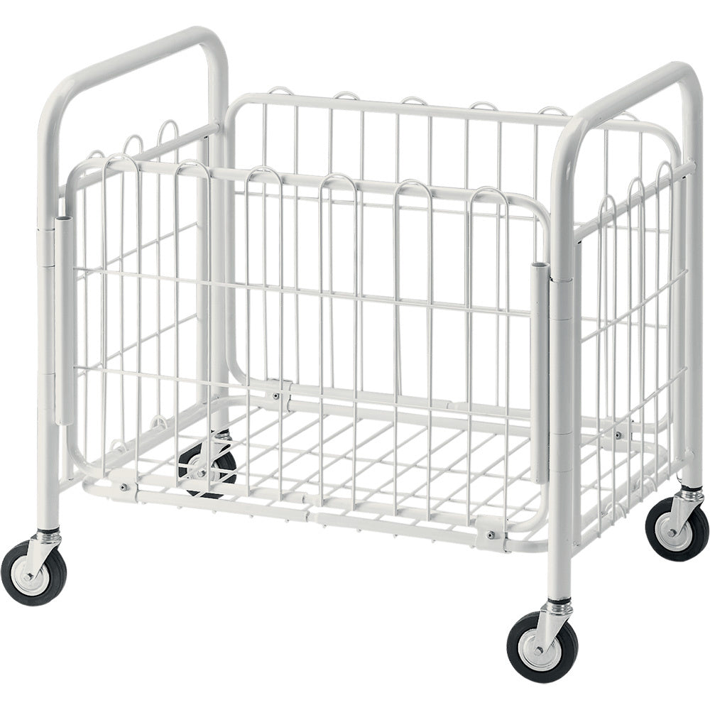 Vasketøjskurv på hjul, sammenklappelig