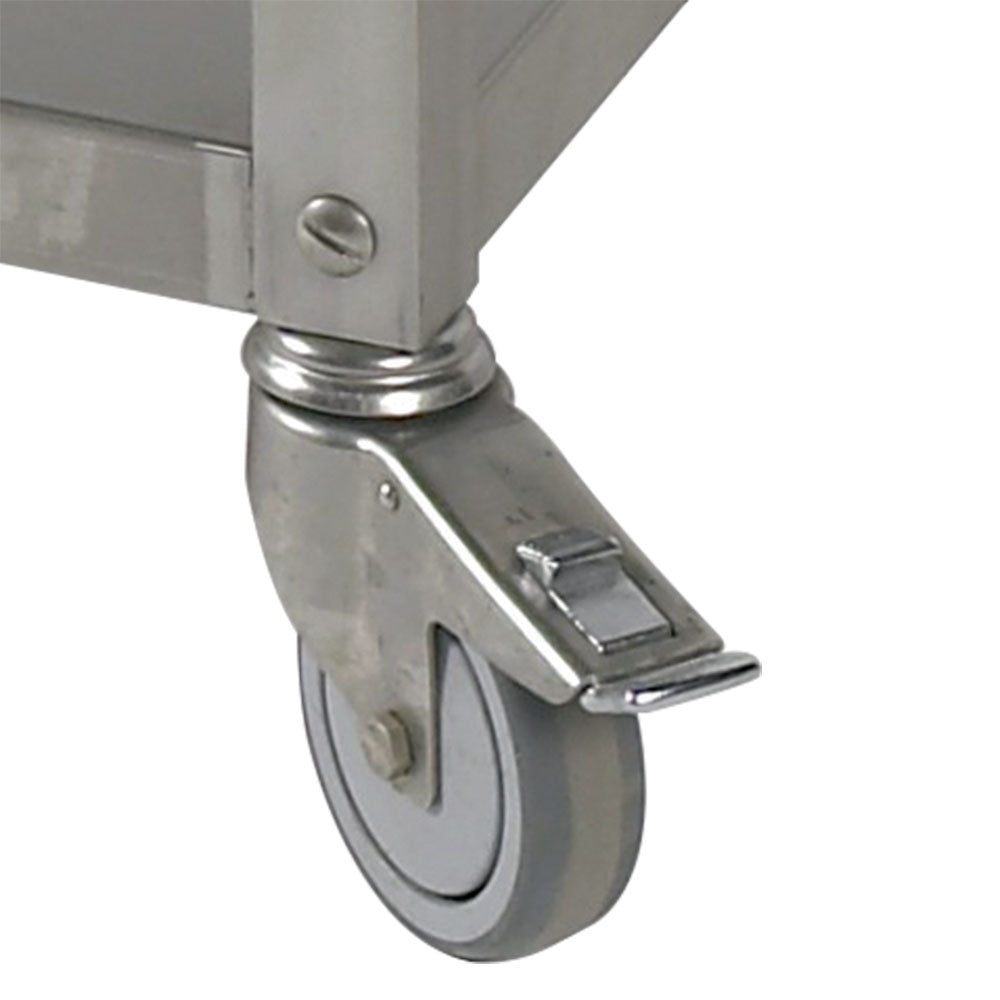 Sæt med 4 hjul Ø 100 (2 med bremser)