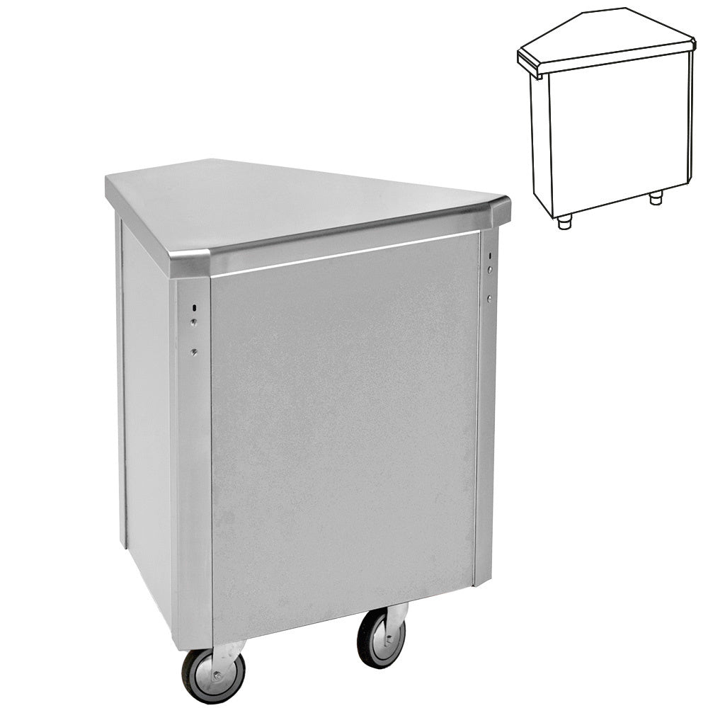 Underskab hjørne 45°