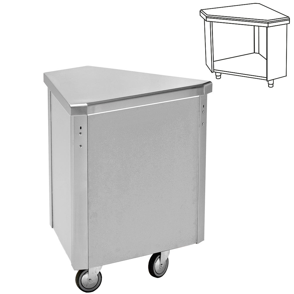 Underskab hjørne 45°