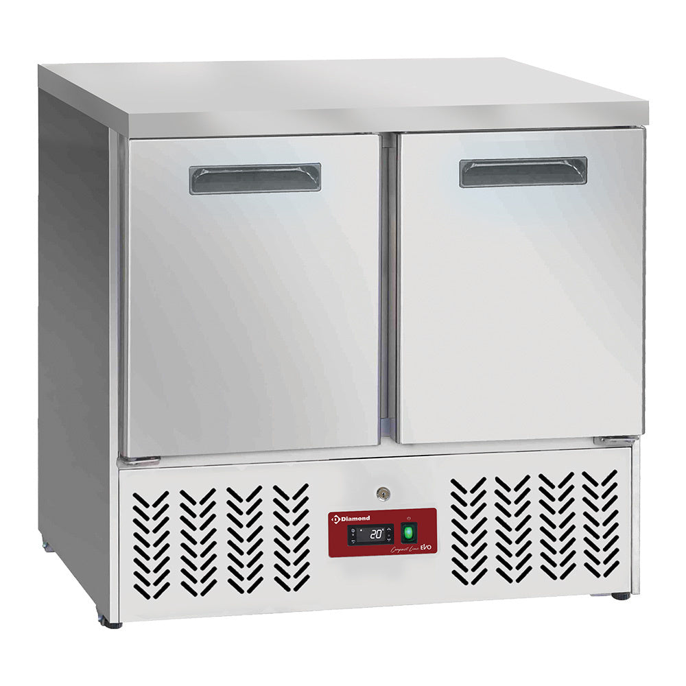 Kølebord 2 døre GN 1/1