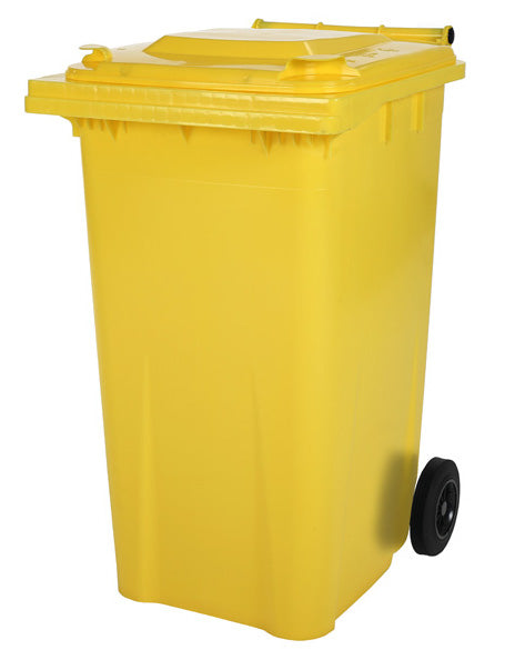 SARO 2 hjul - stor affaldsbeholder - model MGB 80 GE - gul