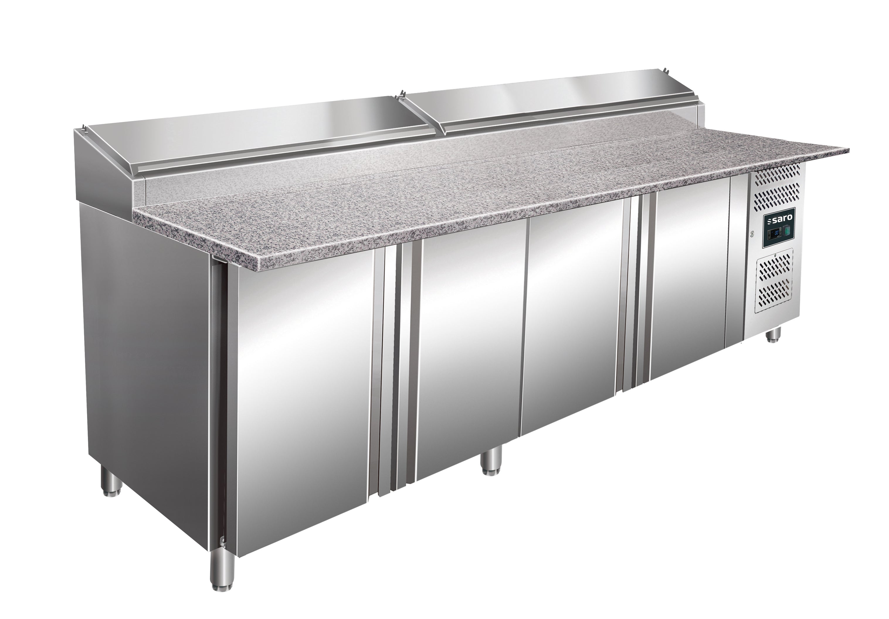 SARO Sandiwchbord med 4 låger, granitbordplade - 1/3 GN model SH 2500