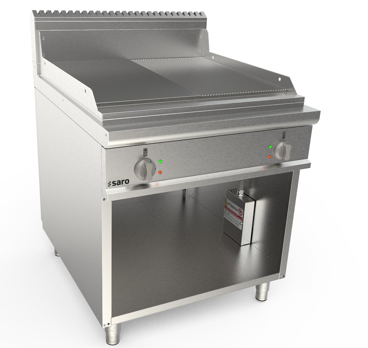 SARO Elektrisk Stegeplade -  med underbord -  model LQ / FTG4BAM