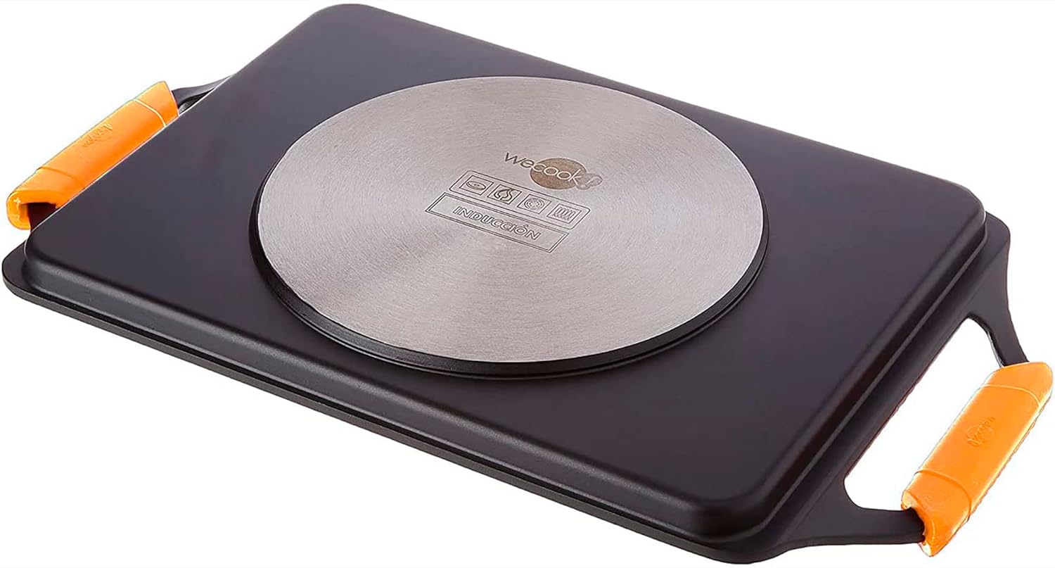 Ecochef Titanium Induktionsgrillpande 37 x 25 cm