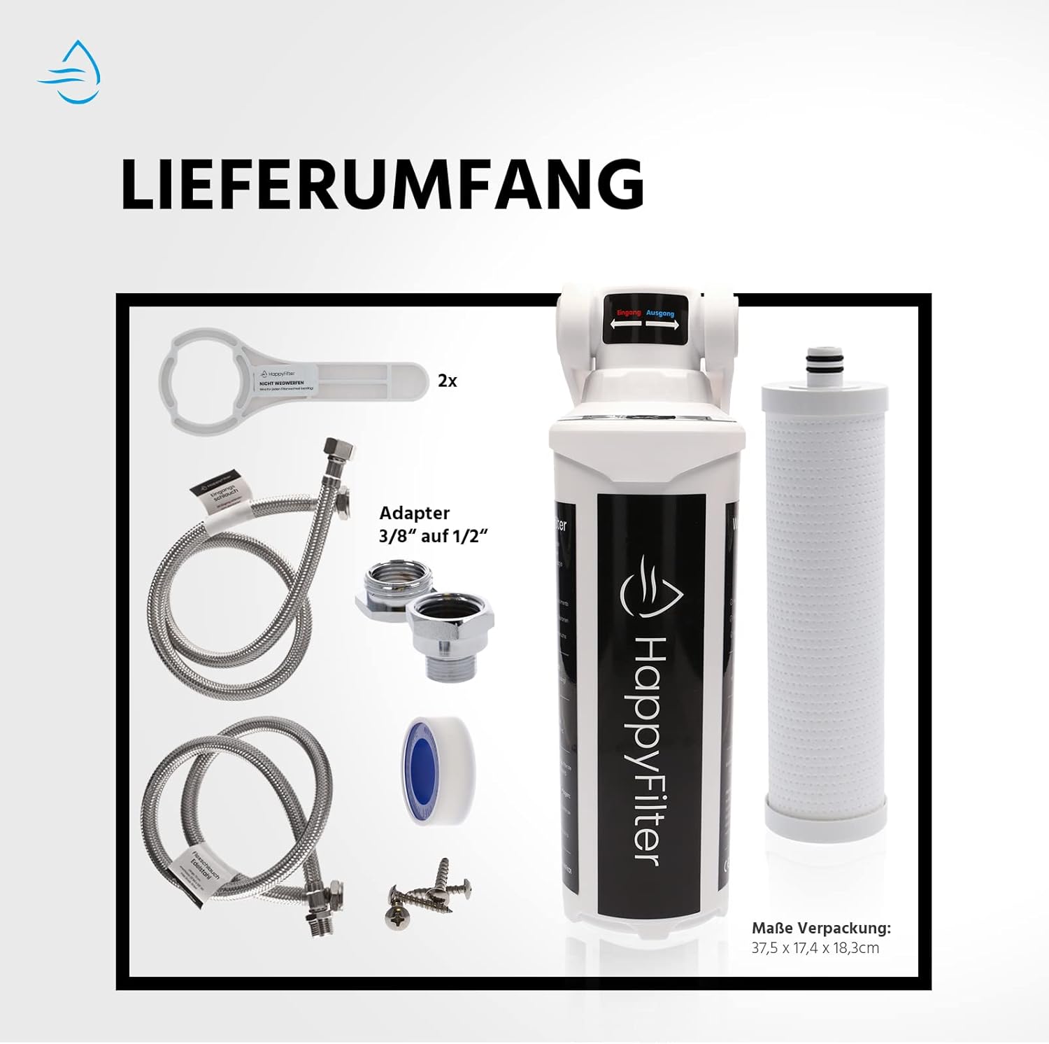 Kalkfilter - 3500 liter