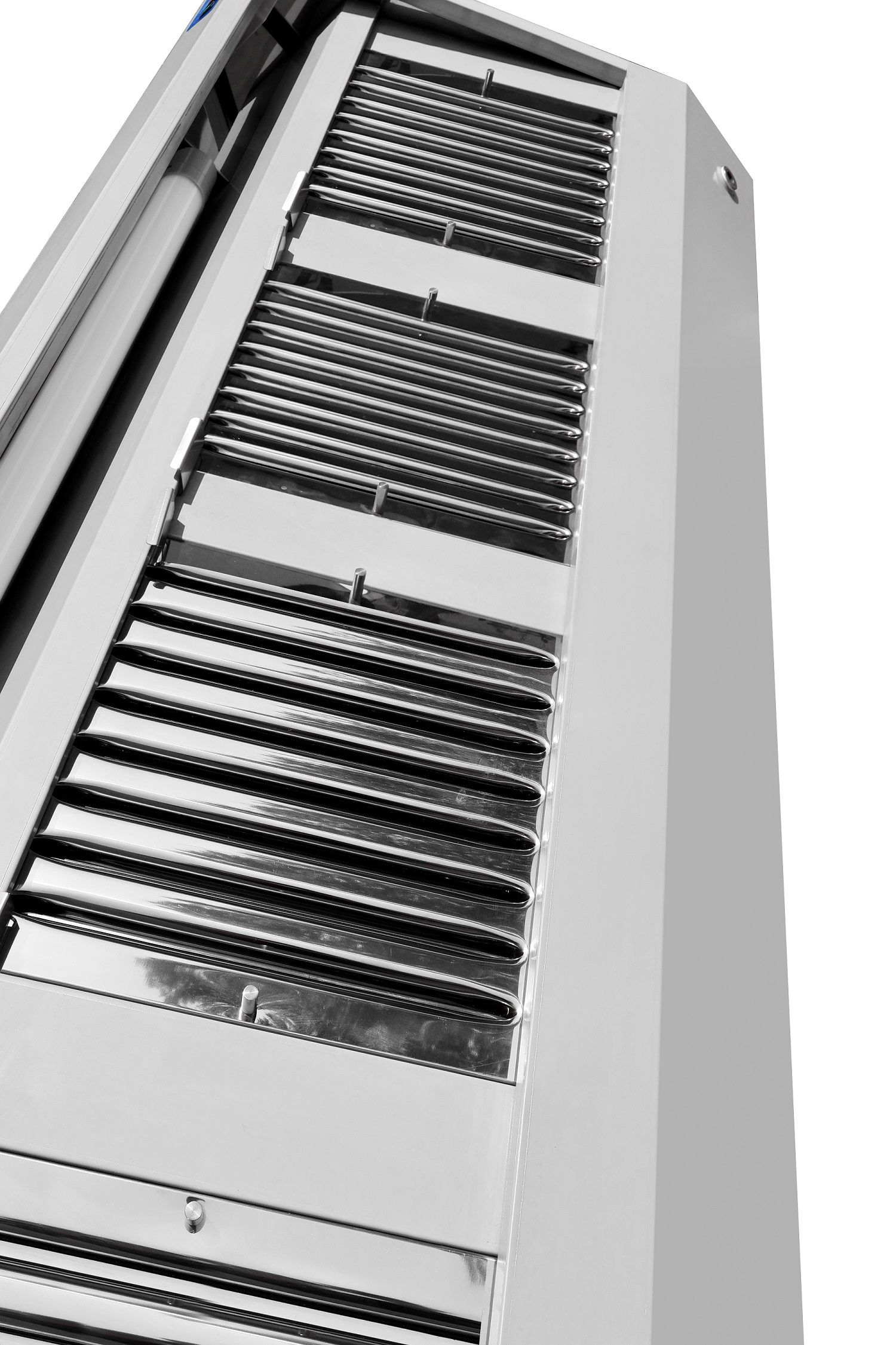 Emhætte - 200 cm med indbygget motor - 3000 m3/timen