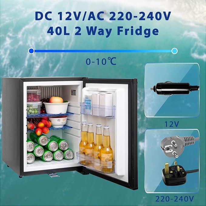 Køleskab 40 liter - 12 volt