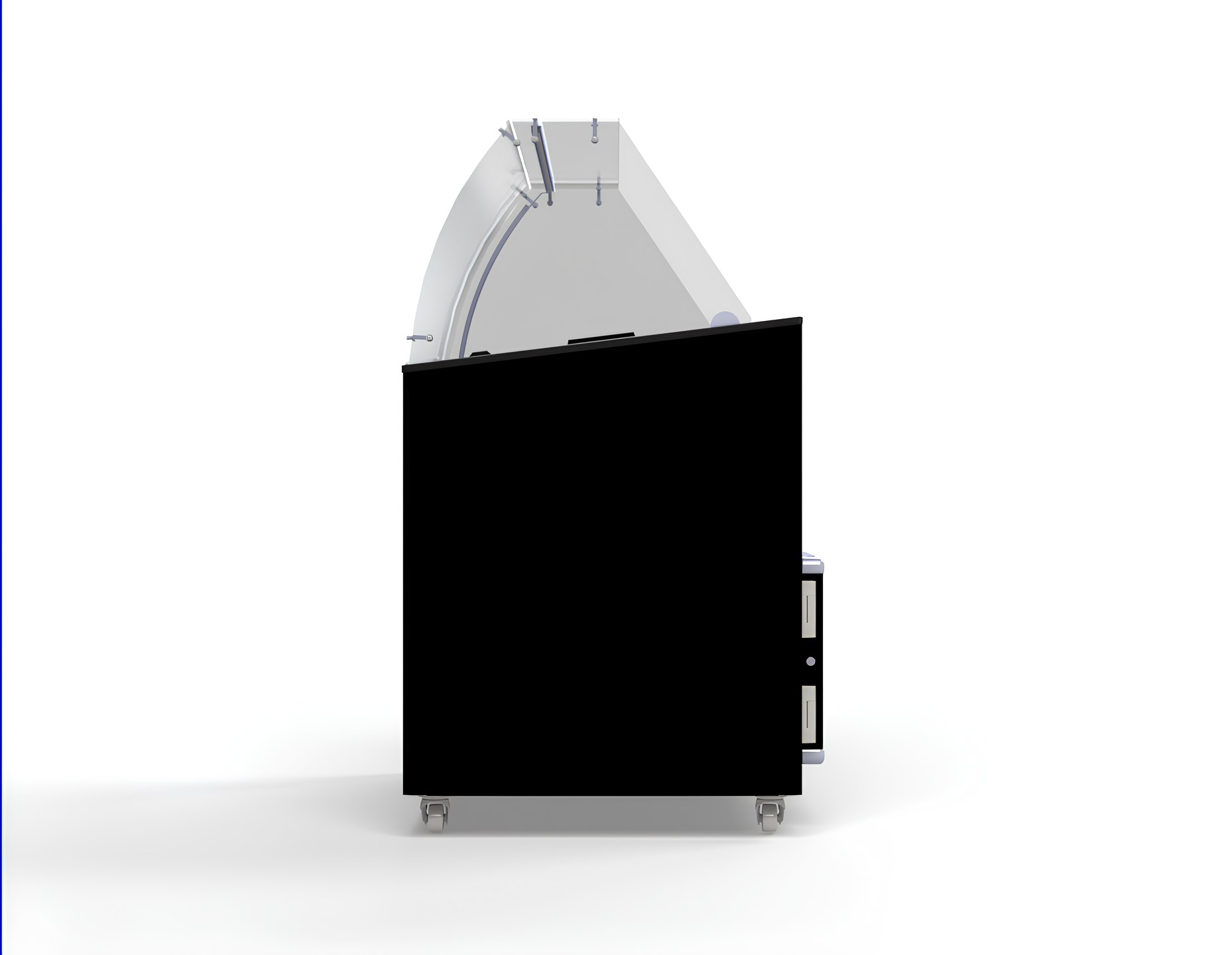 Isdisk - sort - 8 x 5 liter