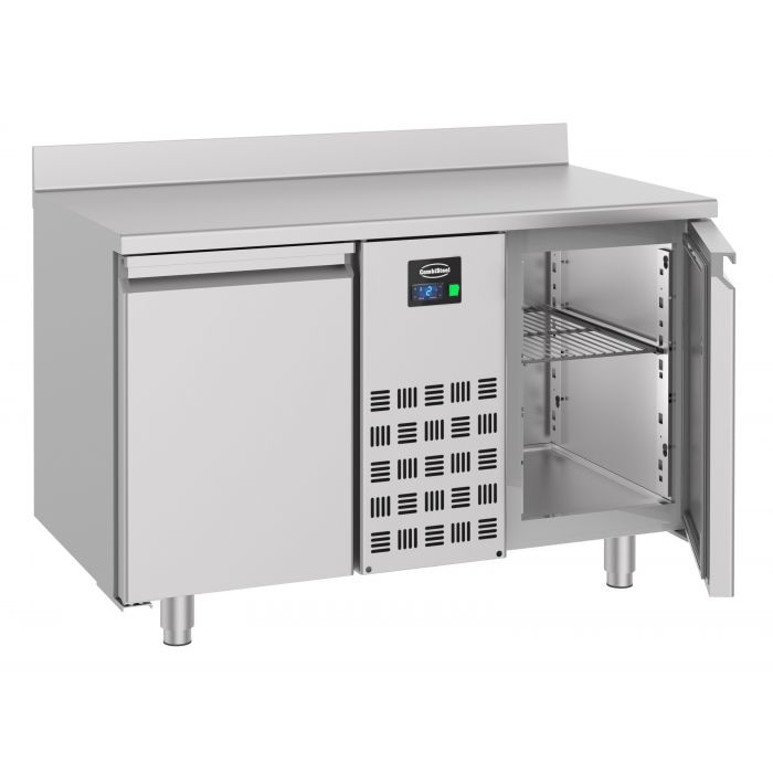 Kølebord - 2 Døre - Med bagkant - Monoblock