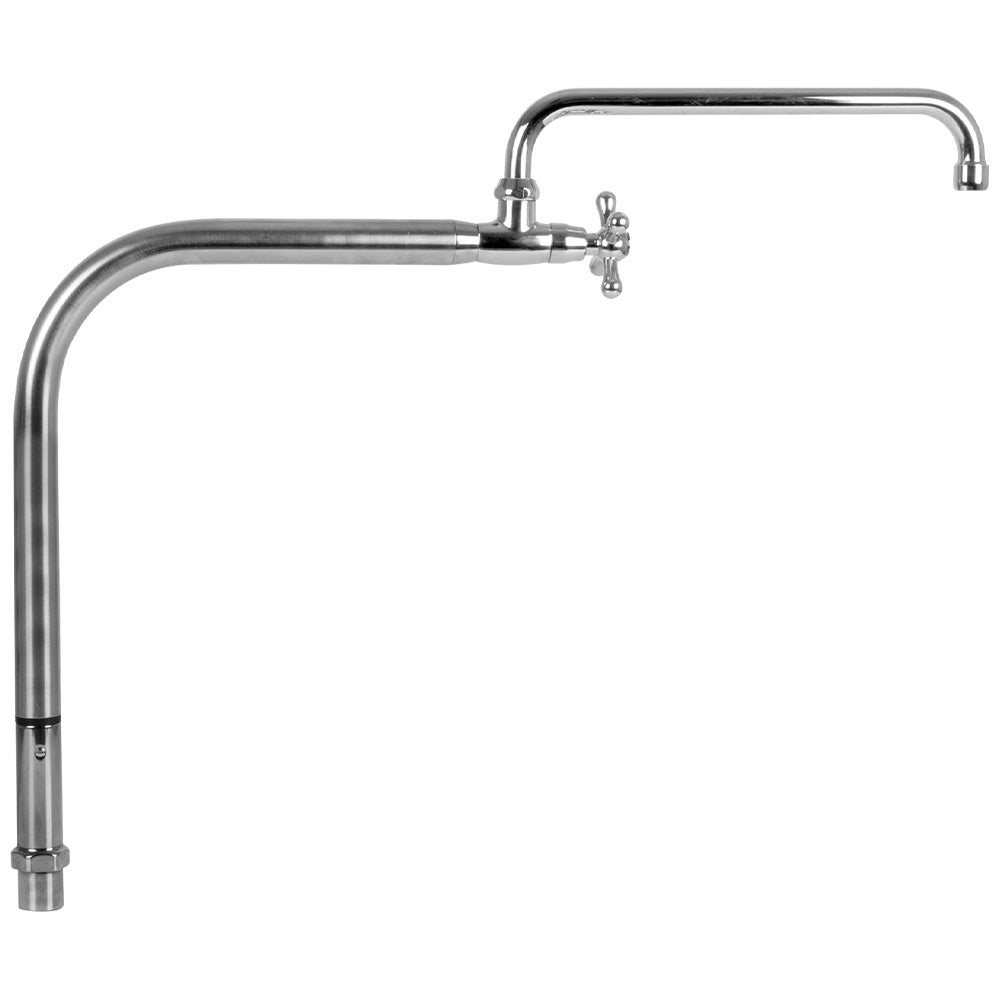 Vandsøjle, 6 brændere / plader ovn/skab