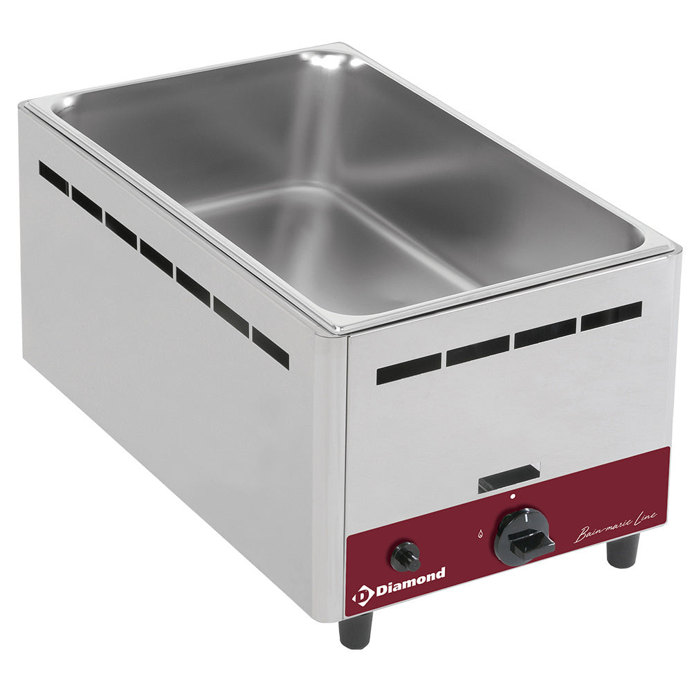 Bordplade gas Bain-marie GN 1/1 - 150 mm
