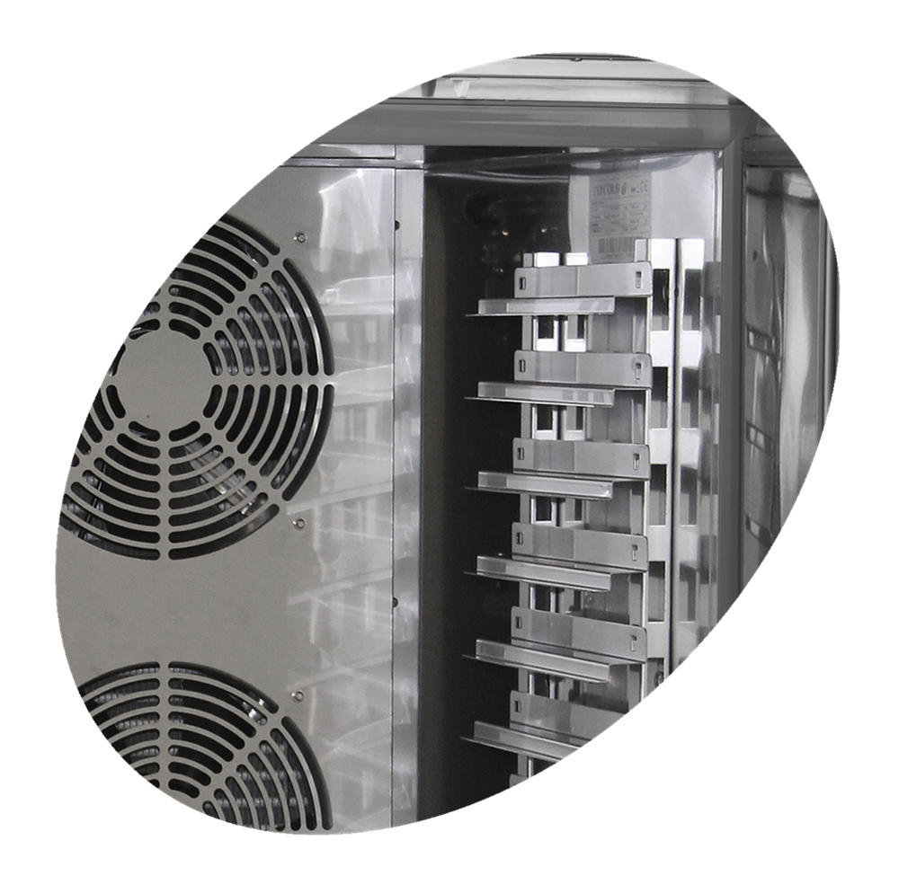 Blæstkøler 319 liter - GN1/1-BLC14