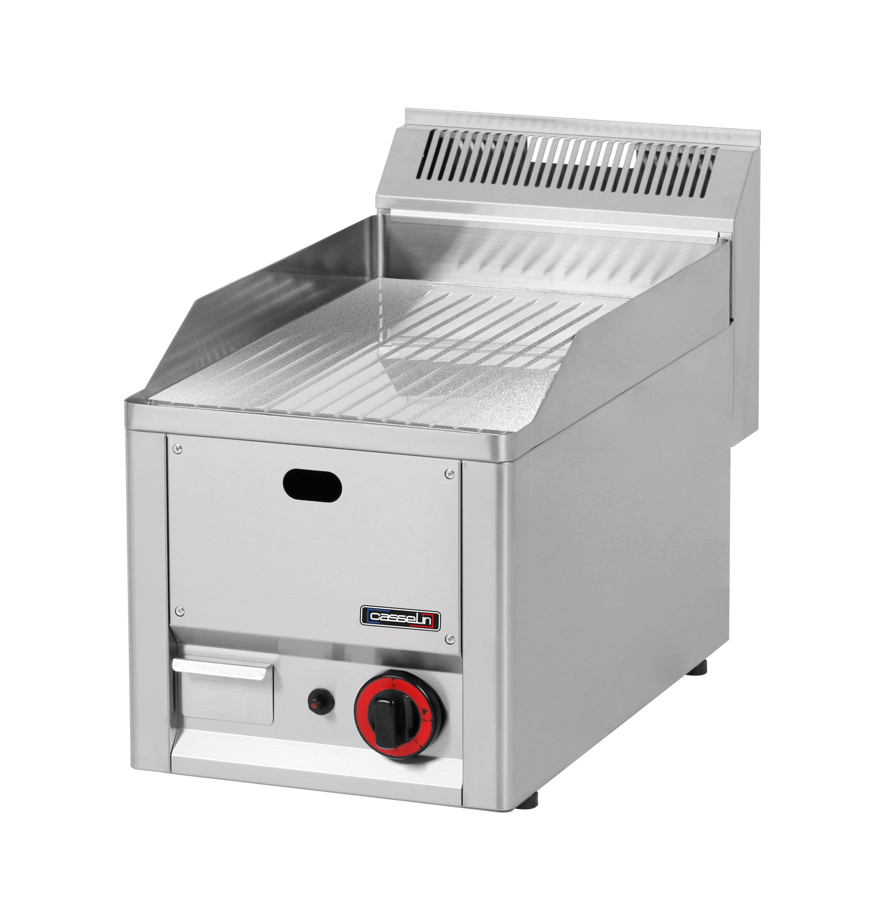 Gasgrillplade Rillet Chrome 33