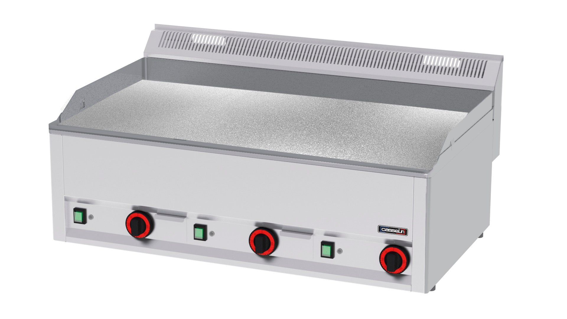 Grillplade tekstureret krom 99