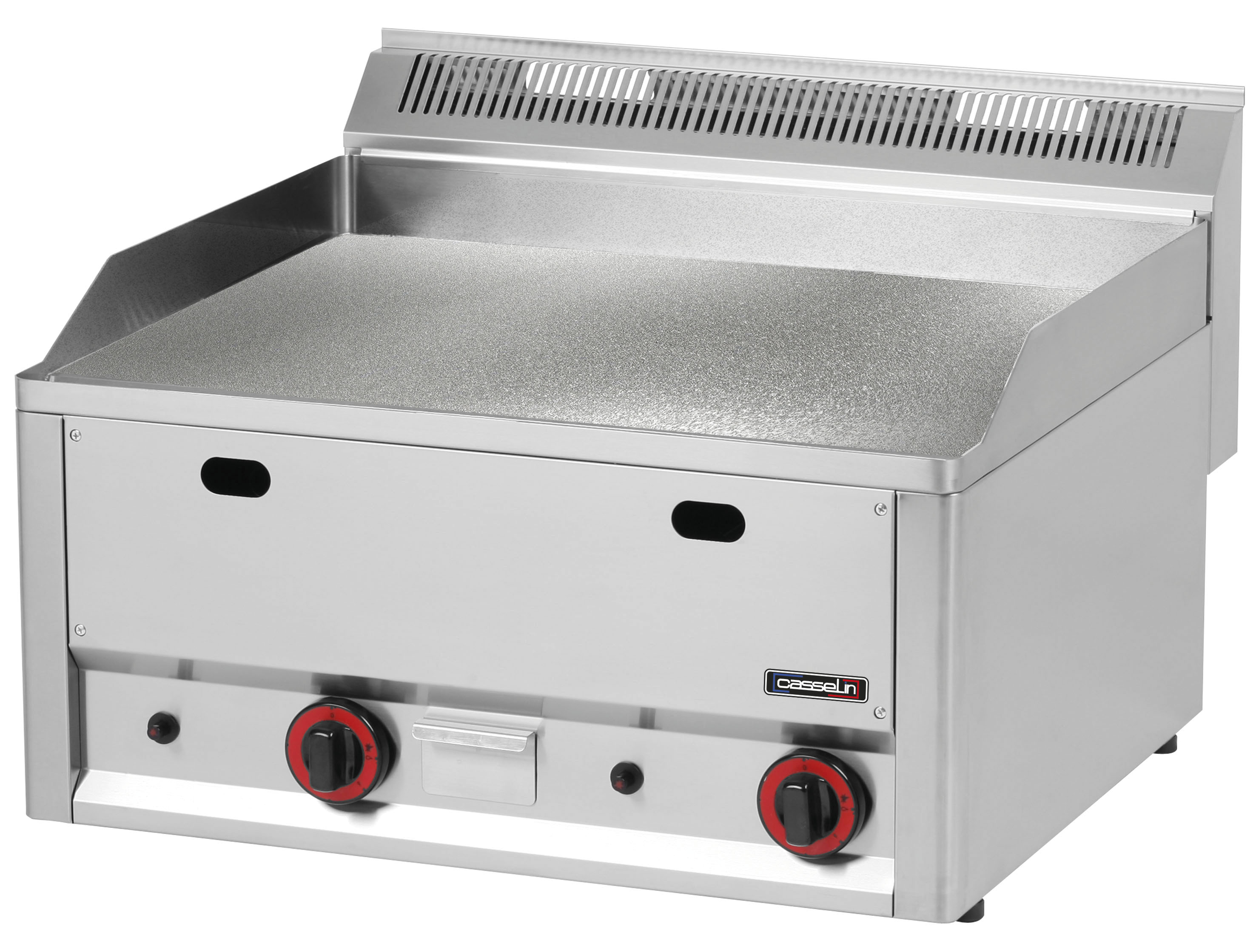 Gasgrillplade tekstureret krom 66