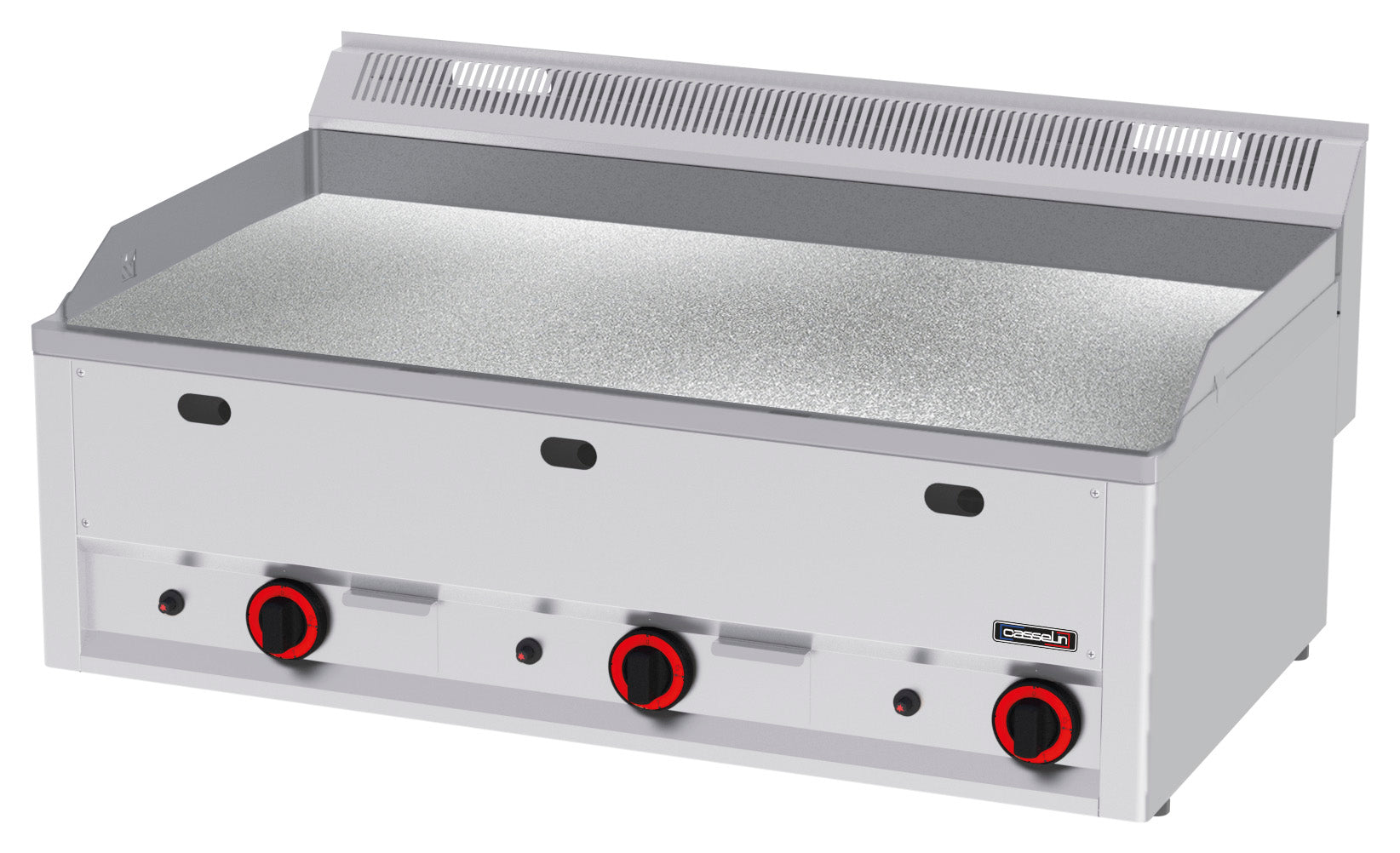 Gasgrillplade tekstureret krom 99