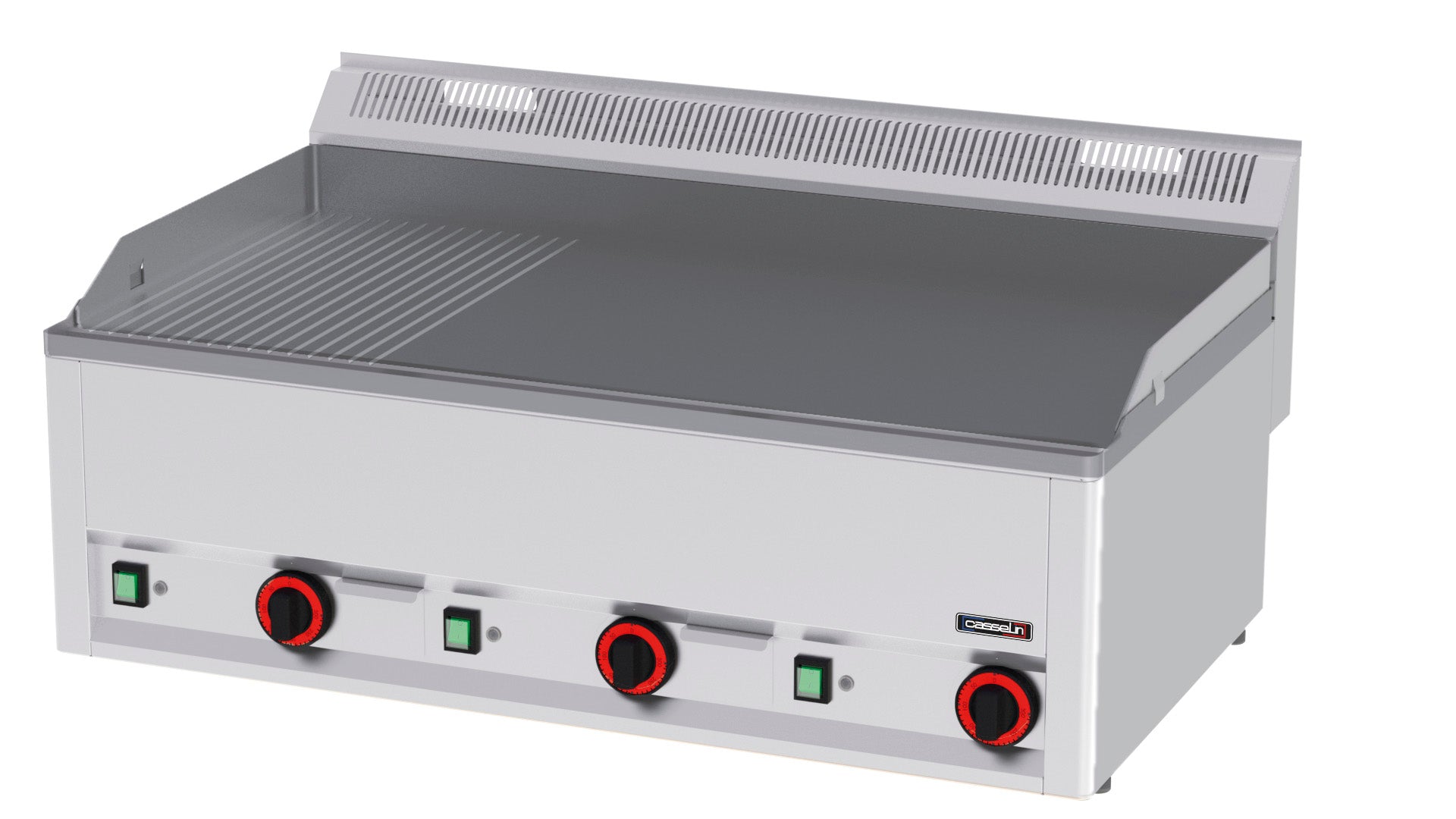 Grillplade Rillet Glat Støbejern 99