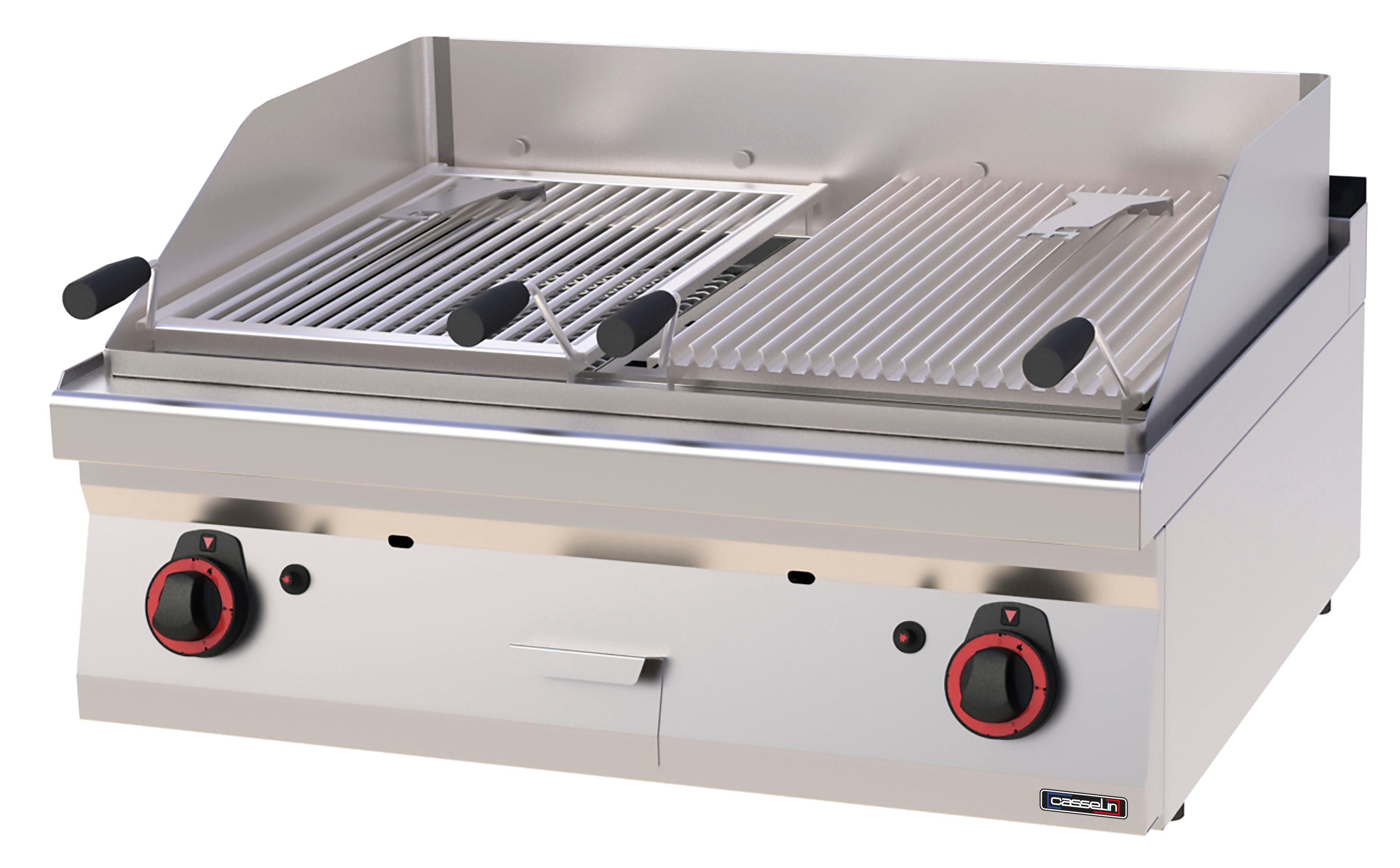 Lavasten grill dobbelt 80