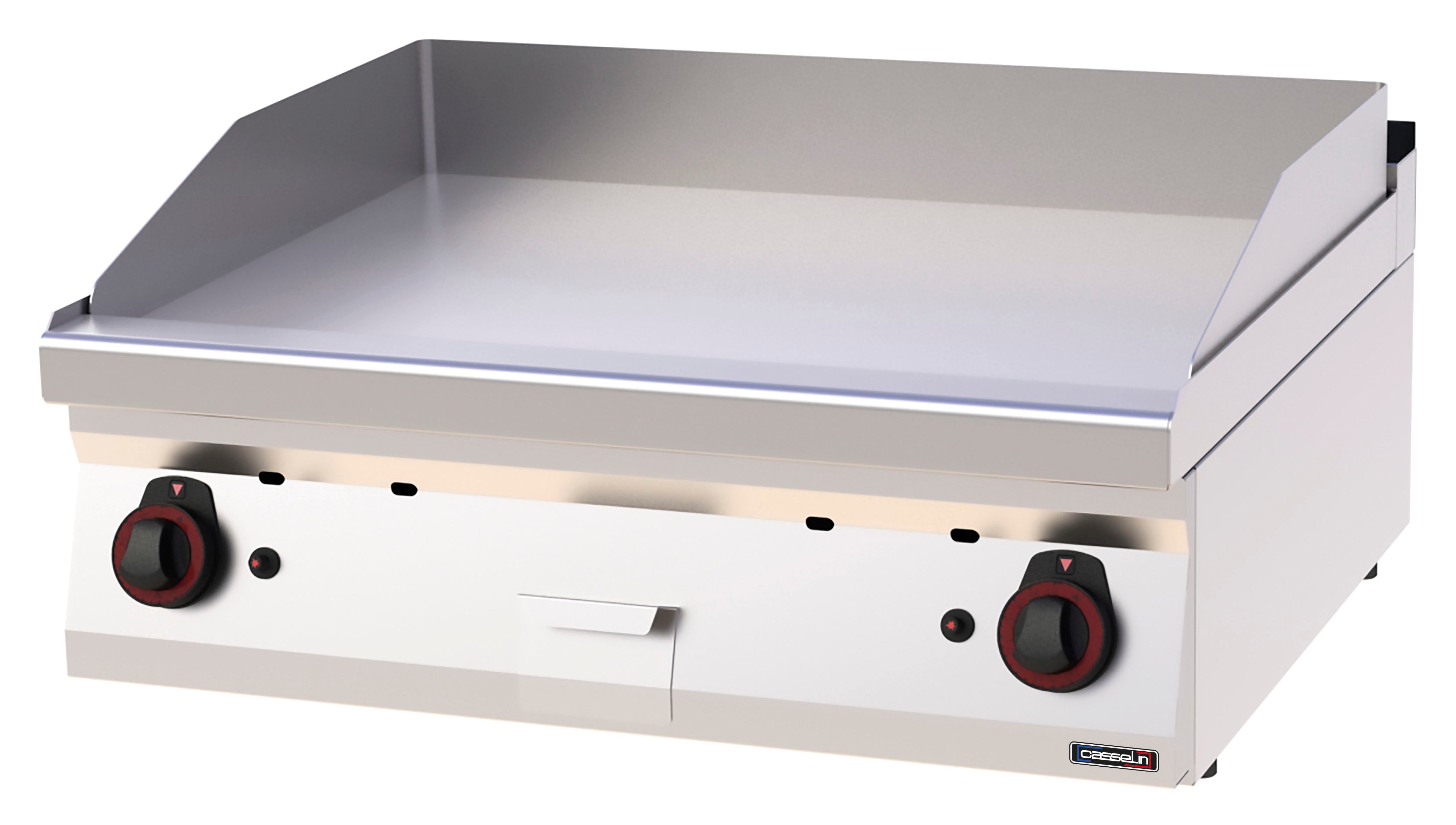Gasgrillplade Glat krom 80