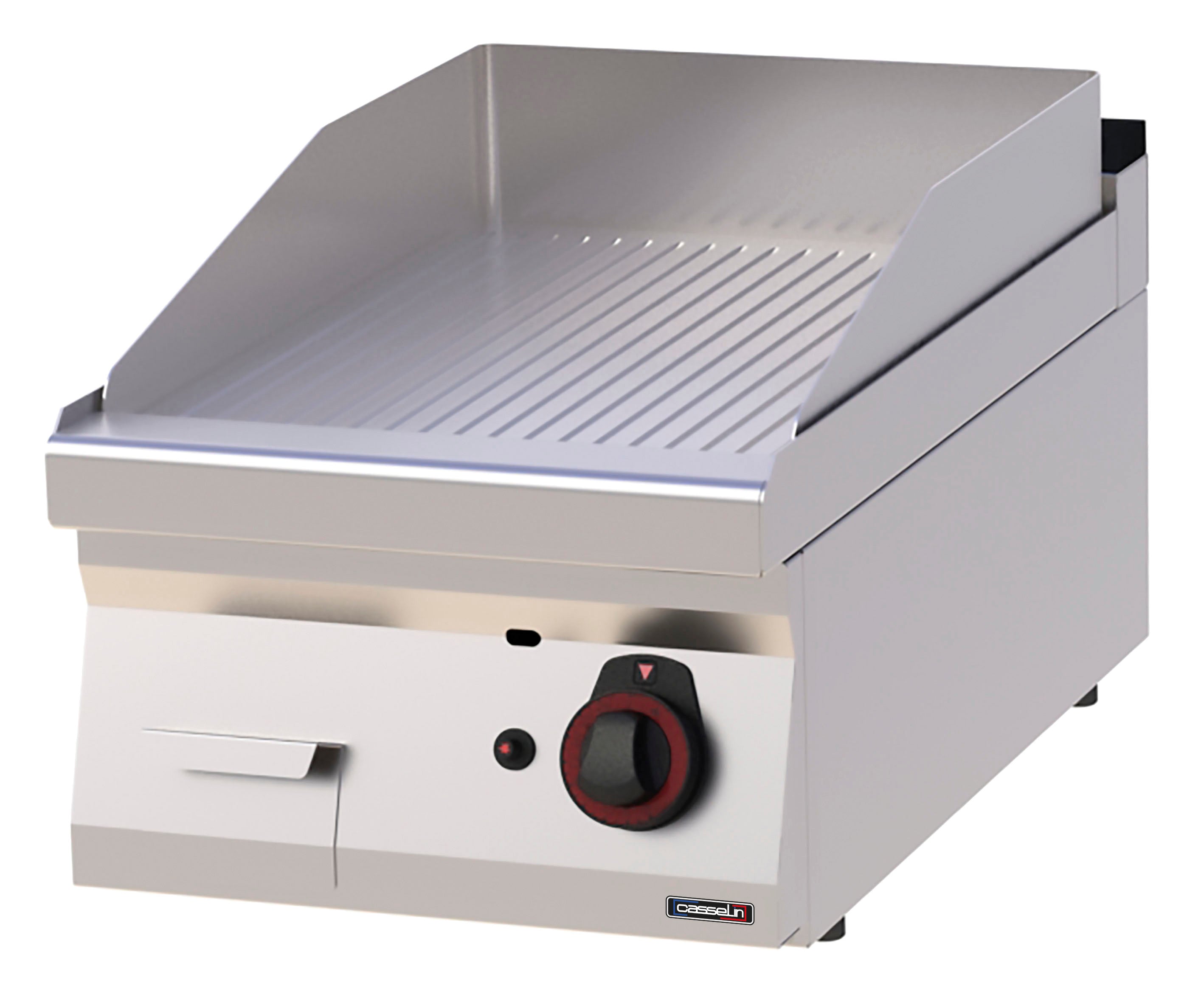 Gasgrillplade Rillet Chrome 40