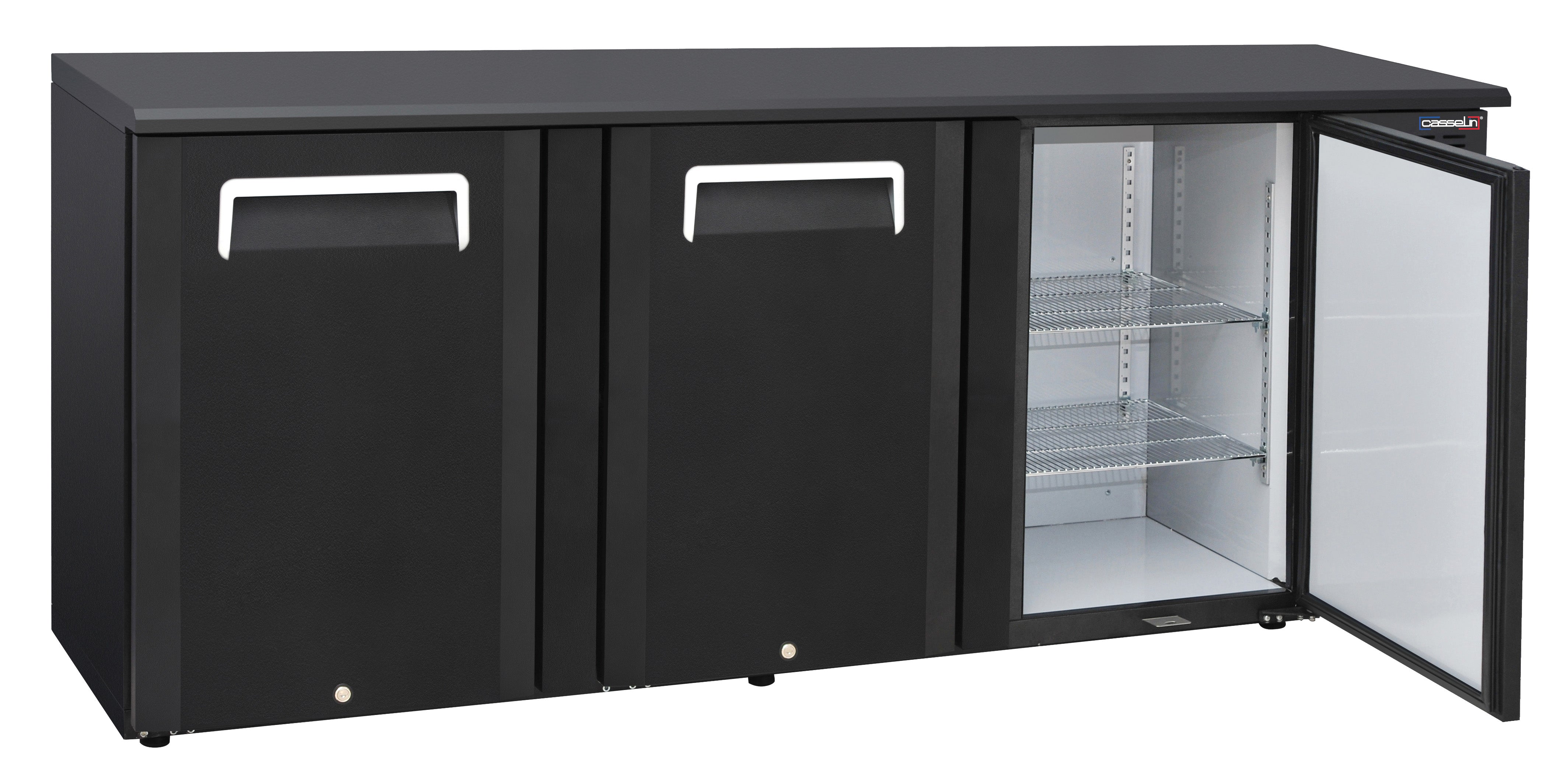 Back bar chiller 3 solide døre