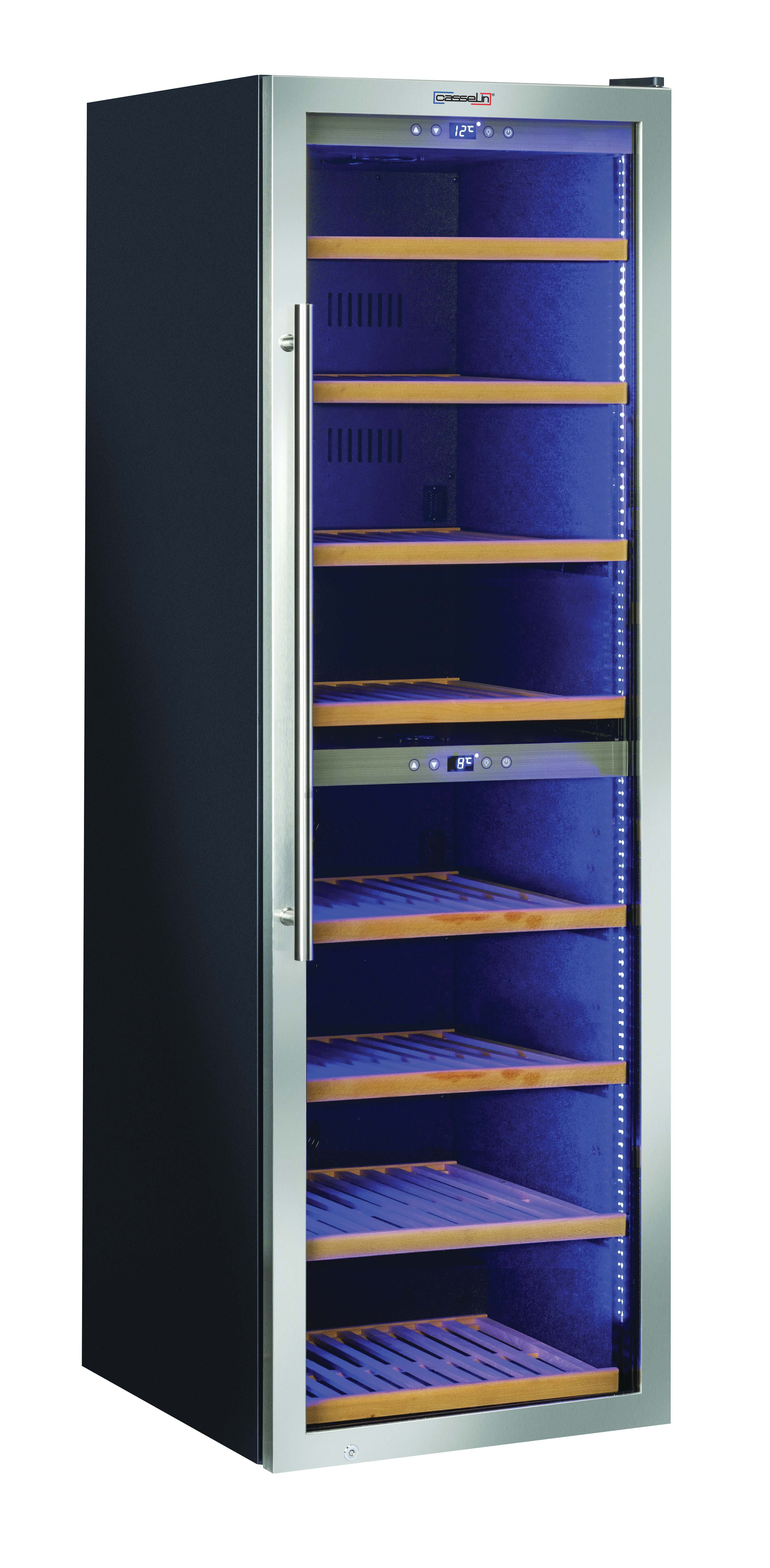 Dual-zone vinkælder 163 flasker