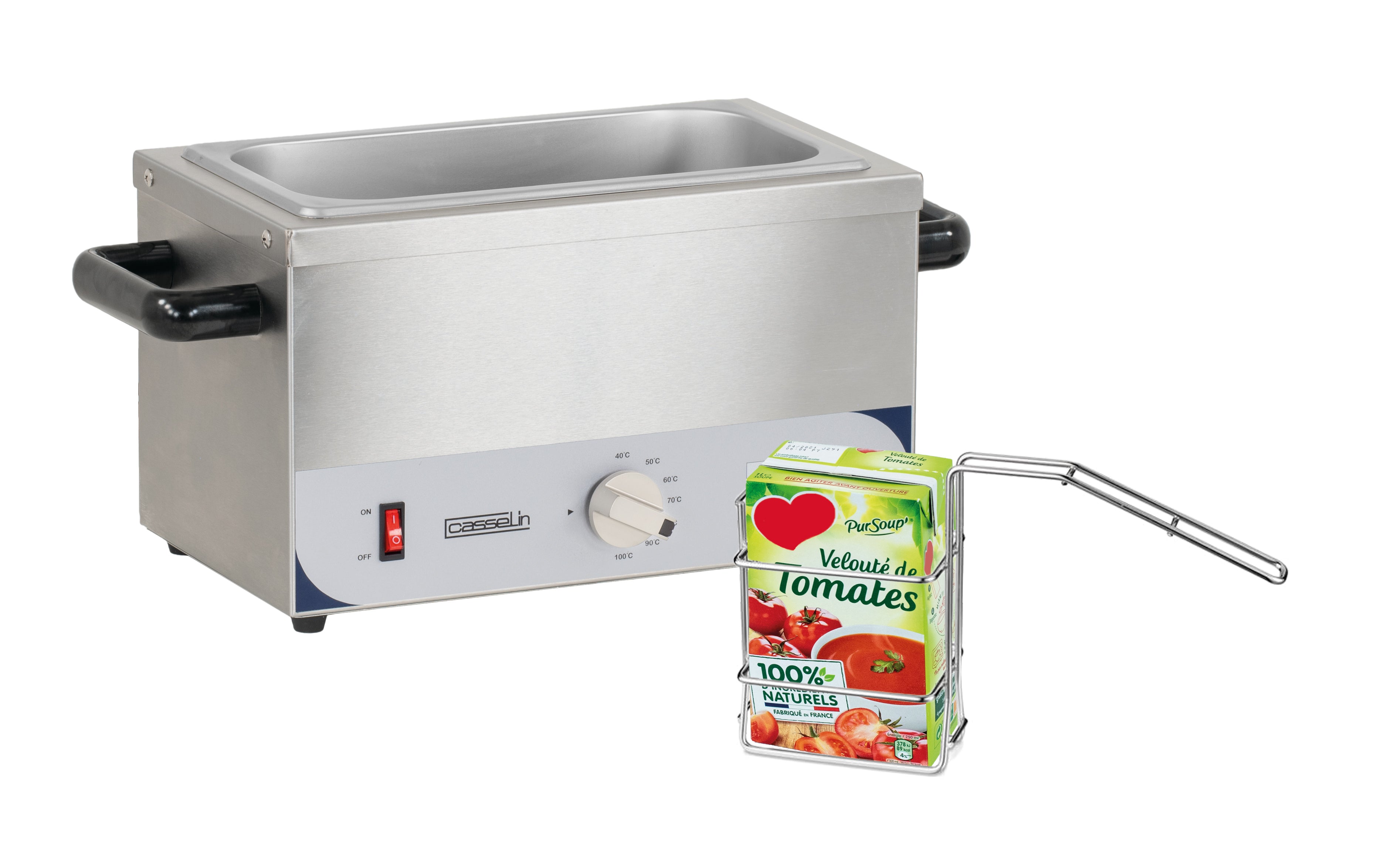 Mælke-/Saucepakkevarmer 3 X 1 Liter