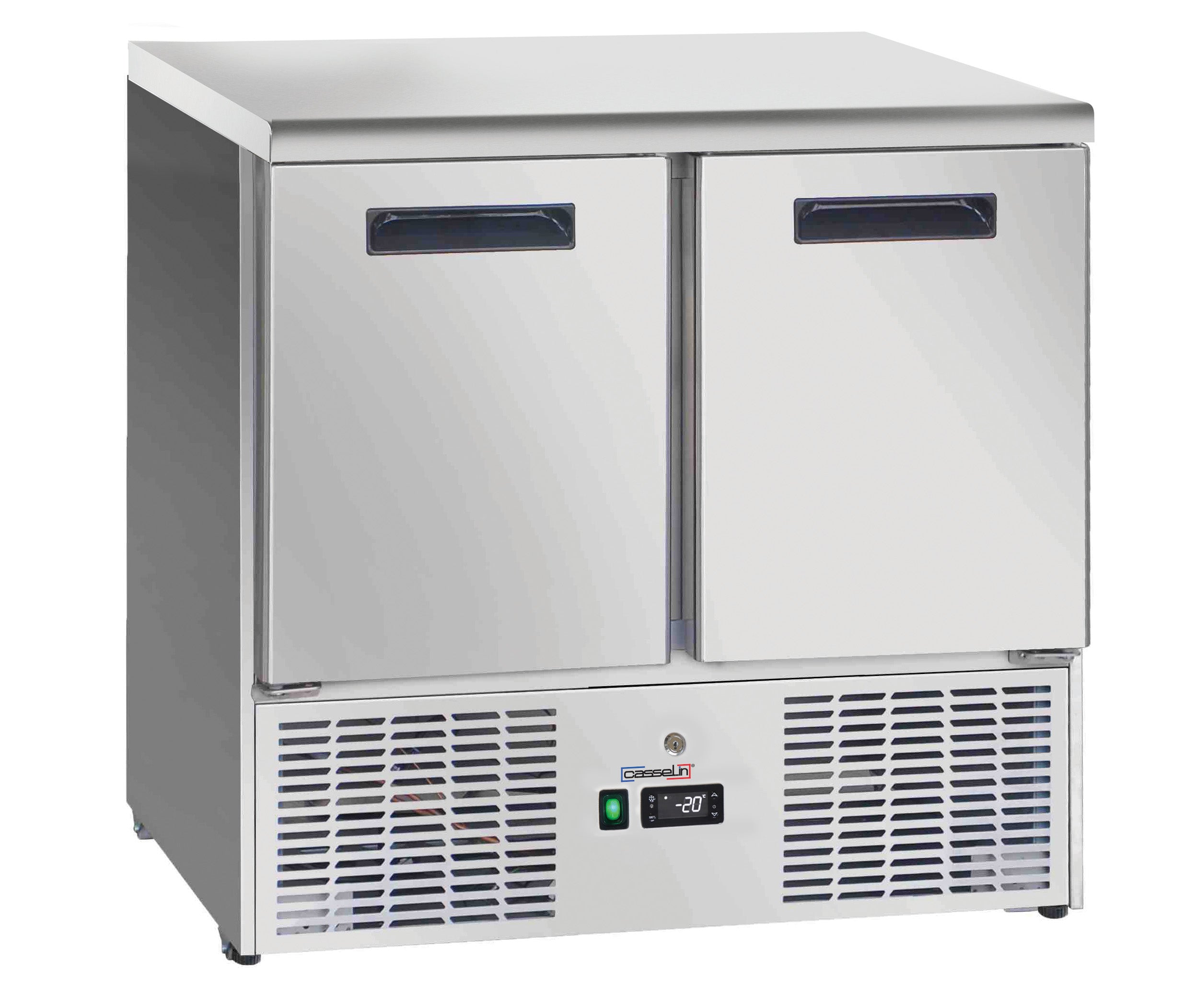 Negativt kølet serveringsbord 2 låger