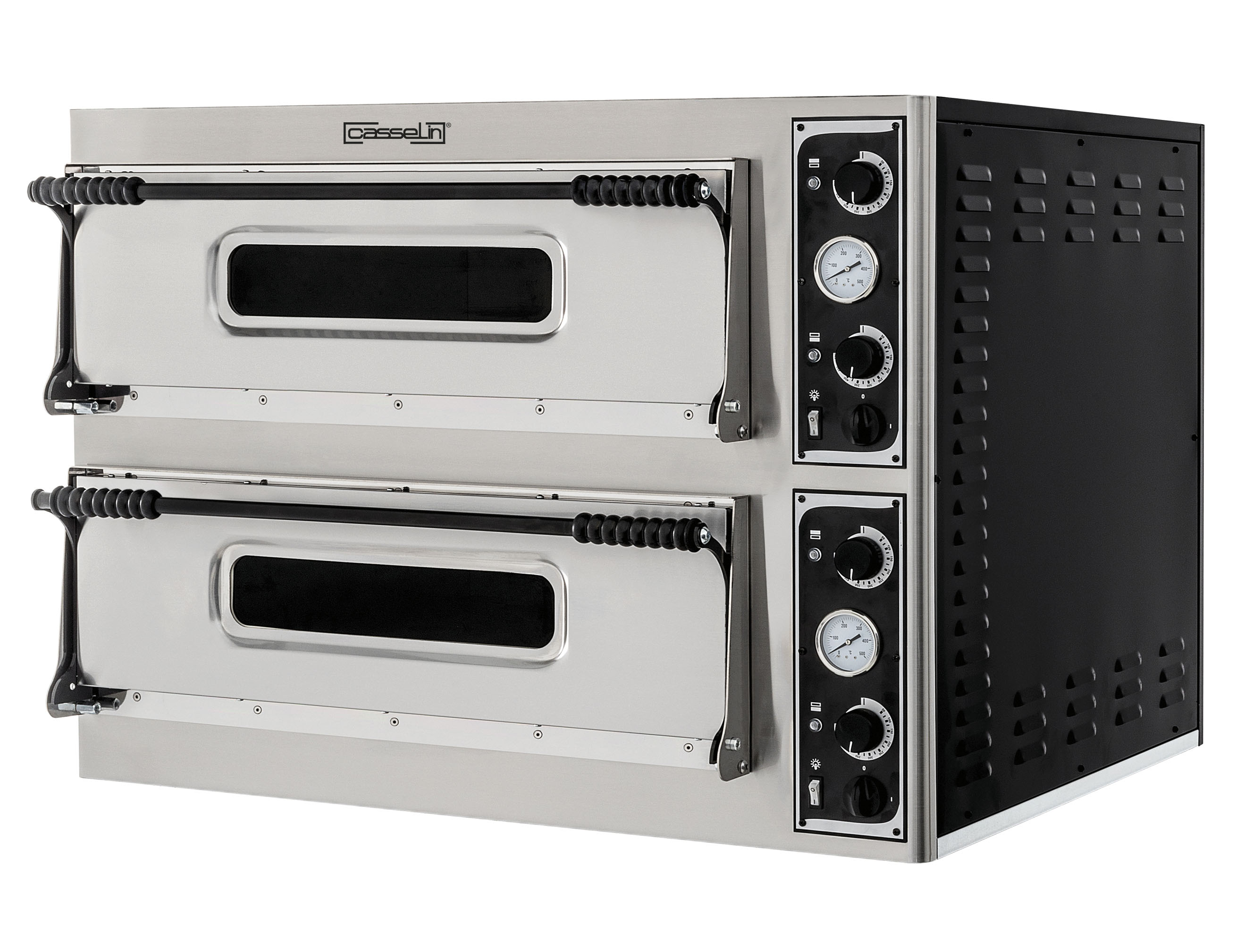 Elektrisk pizzaovn 2x4 pizzaer 35 cm