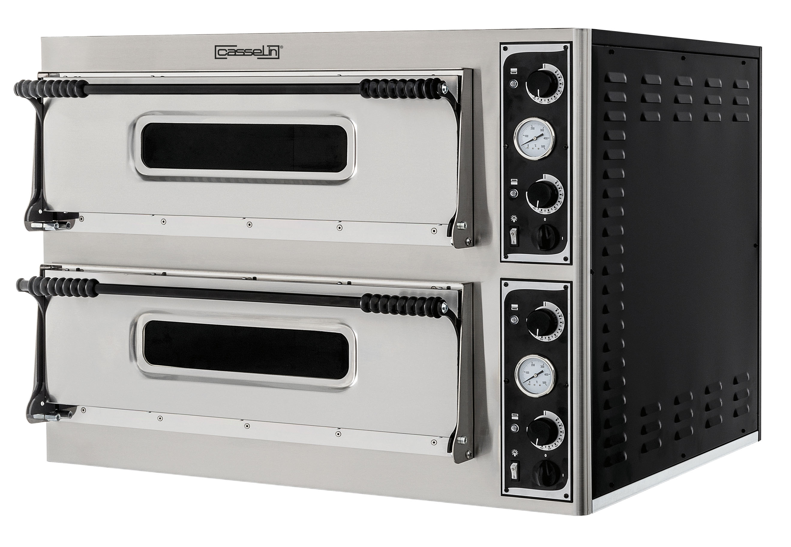 Elektrisk pizzaovn 2x6 pizzaer 35 cm