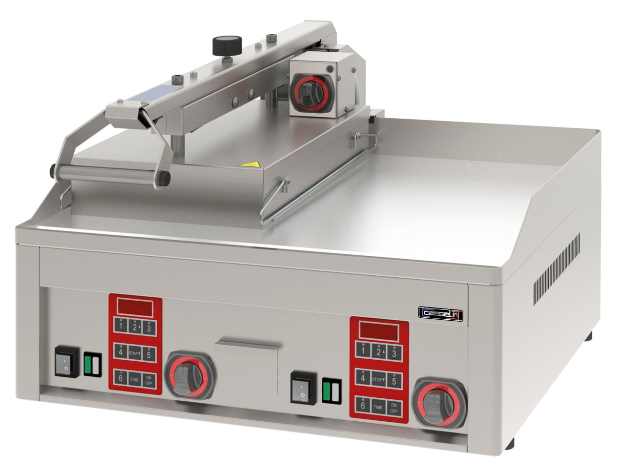 Elektrisk Clam kontaktgrill - Halvautomatisk dobbelt 1 musling