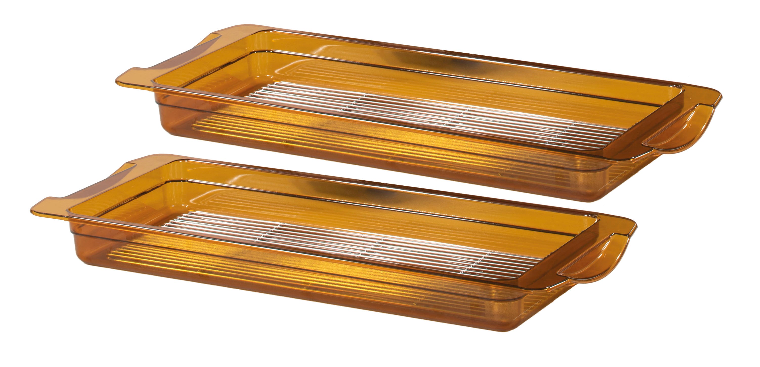 Sæt med 2 GN højtemperaturbeholdere 2/4