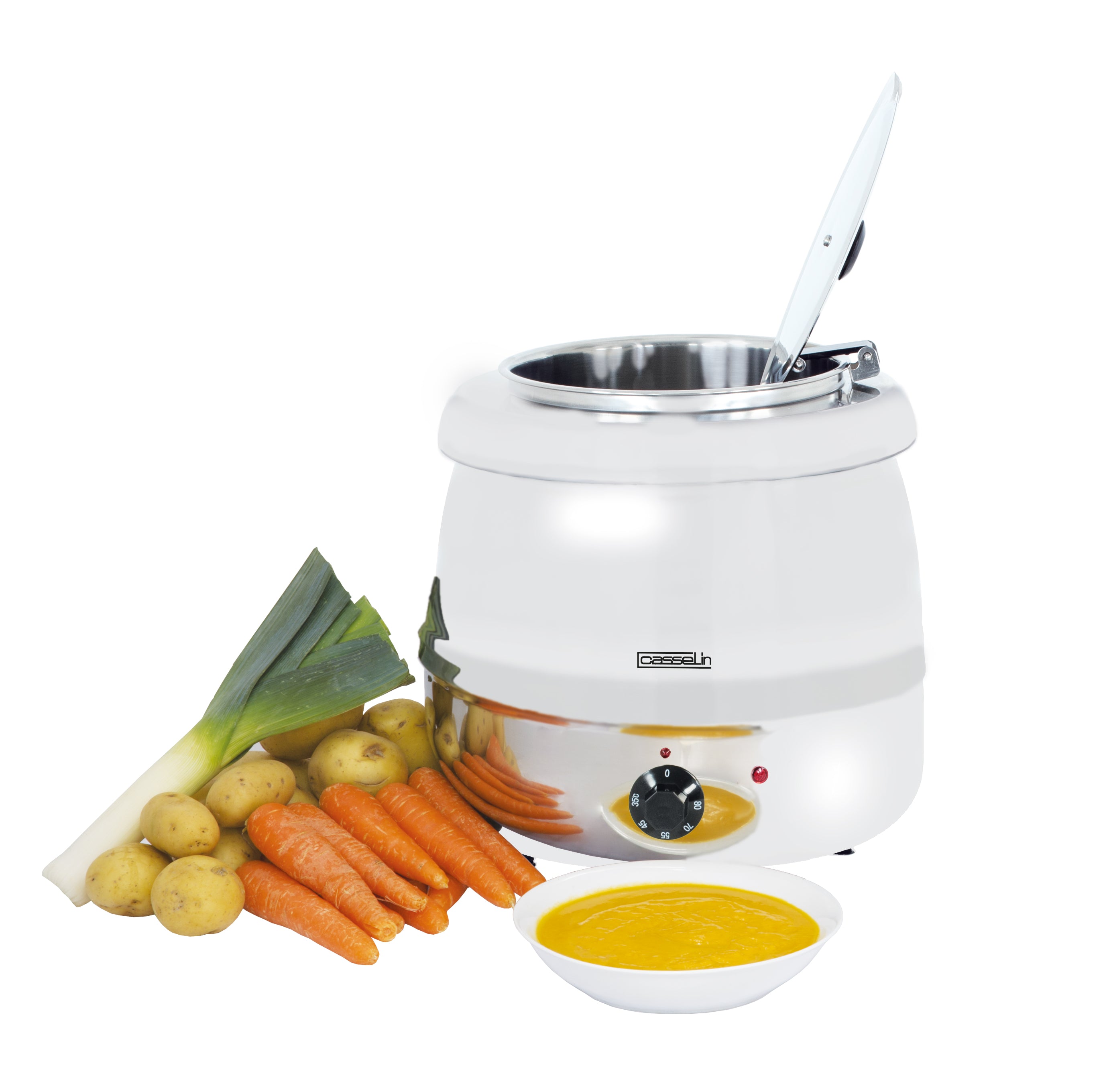 Suppe kedel rustfrit stål 9 L